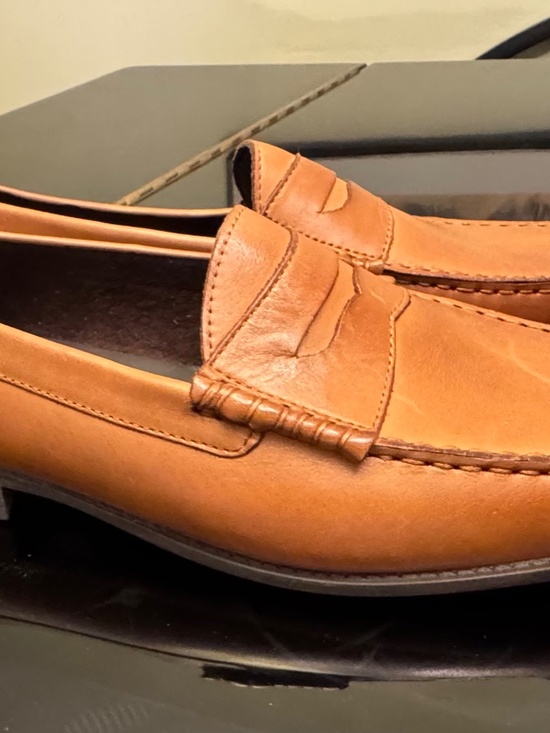 Cole Haan, size 11 loafers, tan leather